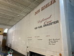 Kenworth T600 with 48 ft drop deck custom race trailer   for sale $15,000 