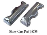Chevrolet 348 409 chrome valve covers no bow ties.   for sale $139 