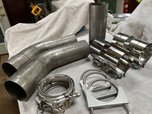 PERFORMANCE STAINLESS STEEL EXHAUST PARTS  for sale $200 