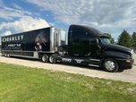 2005 KW T2000 C15 / 50”Stacker race trailer with Hyd lift  for sale $138,000 