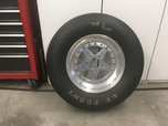 Hole Shot front drag wheel and tire, fits Chevy  for sale $50 