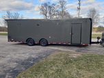 2025 United Premier 28' Battleship Gray enclosed trailer  for sale $28,500 