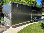 24' inTech CAR HAULER w/ ESCAPE DOOR & 7' TRANSLUCENT ROOF  for sale $15,000 