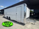 24' RACE TRAILER EZ HAULER ALUMINUM CAR HAULER ESCAPE DOOR  for sale $26,999 