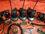 3 Man Motorola CP200 racing radio system  for sale $1,250 