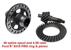 PRO 9310  COMBO 9 inch Ford Gear and Spool