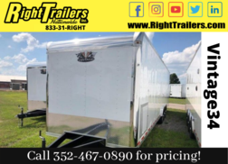 2021 Vintage 34' Race Car Trailer - Sportsman Edition (Drags