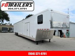 2021 Cargo Mate 48ft Gooseneck Bath Package Car / Racing Tra