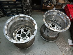 2-Weld Racing 15x15 4 inch BS and 4.750 BP