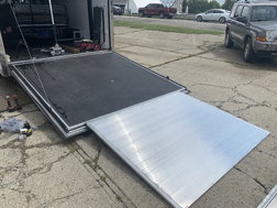 70" Wide x 60" Long Ramp Door Extension BY M.O.M.S