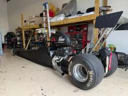 Dragster,Trailer and Harley Davidson Road Glide 