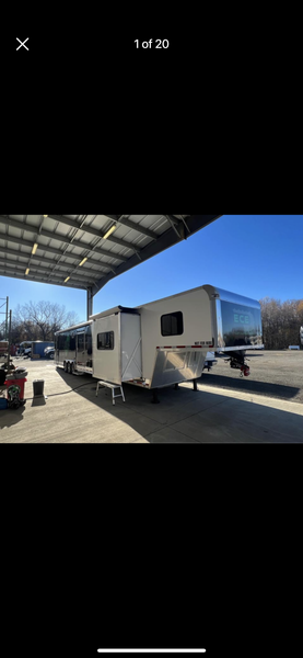 2018 48" Race Trailer With Living Quarters   for Sale $59,999 
