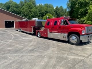COMBO!! 1994 KODIAK  WITH 45FT RACE TRAILER