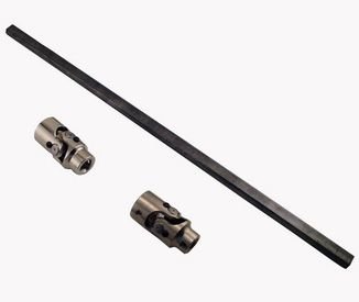 Hook it Up Special 2 U-Joints and 24" Steel DD Shaft  for Sale $109 