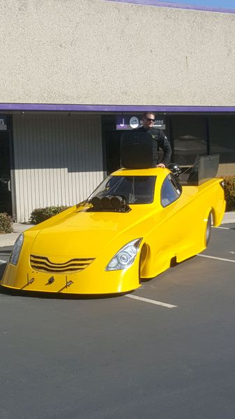 Toyota camery carbon fiber funny car body for Sale $5,000