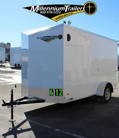 *LIQUIDATION SALE* 2025 6'x12' Hero w/Ramp Dr. & Alum Wheels