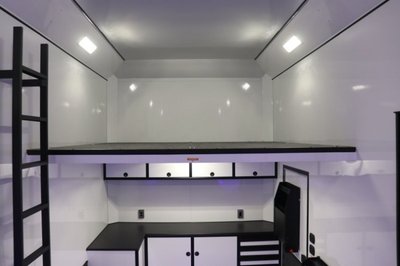 2026 In-Tech Lite 8.5x32 Stacker Race Trailer-18K - White W/  for sale $91,399 