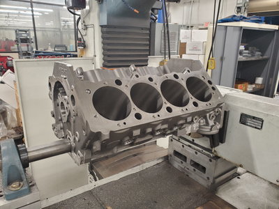 New merlin IV bbc block. Fully machined. Ready to assemble