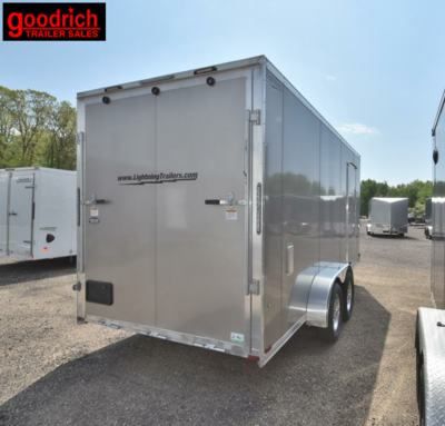 2023 Lightning Trailers LTF 7X16 RTA2 Cargo / Enclosed Trail  for sale $9,499 