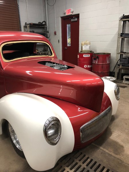 Unfinished 1941 Willy's Coupe Kit Car