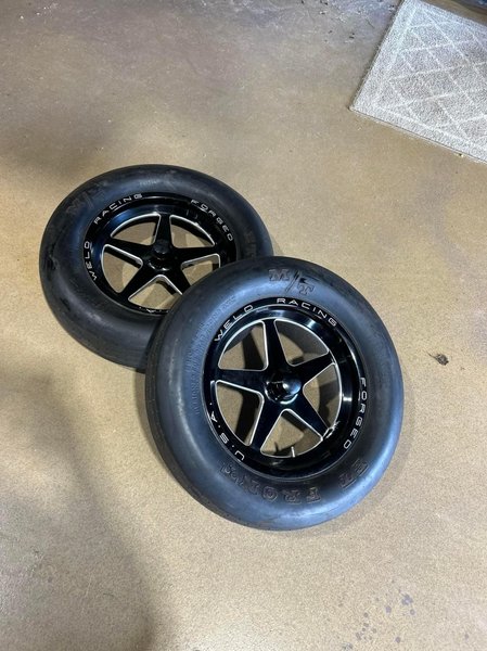 Spindle mount front wheels and tires  for Sale $1,000 