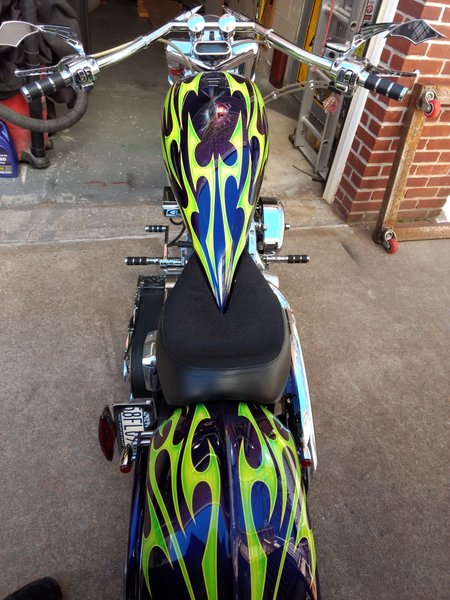 Venom ProStreet chopper. Custom Big Bear.
