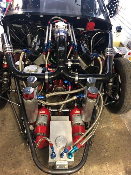 Twin turbo promod engine