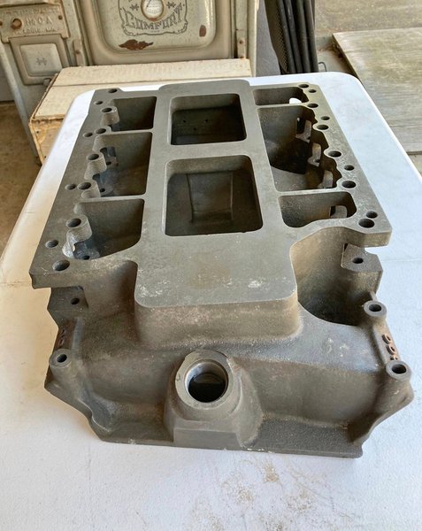 Kieth Black Magnesium 426 Hemi blower intake 16 bolt   for Sale $1,200 