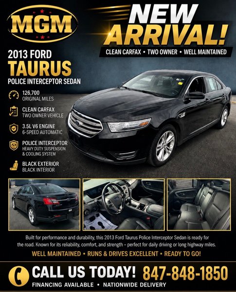 2013 Ford Taurus  for Sale $0 