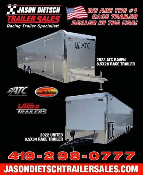 2023 United 8.5X32 Stacker W/Lift (Racers Package) 