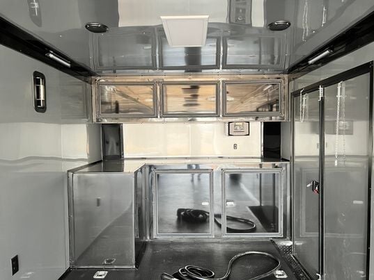 🤩 NEW 8.5 x 36 TA White Enclosed Cargo Trailer  for Sale $15,179 