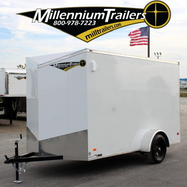 2024 6'X12' Scout Aerodynamic V-Nose Front 
