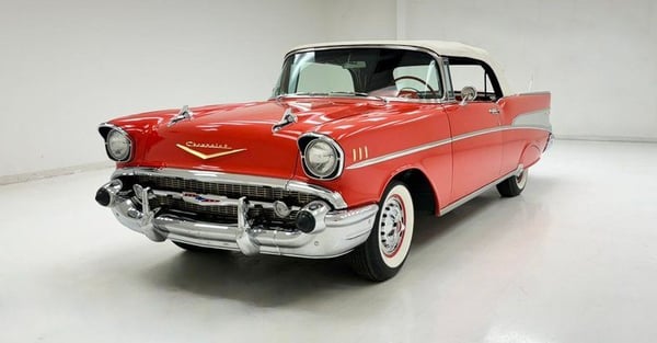 1957 Chevrolet Bel Air Convertible  for Sale $125,500 