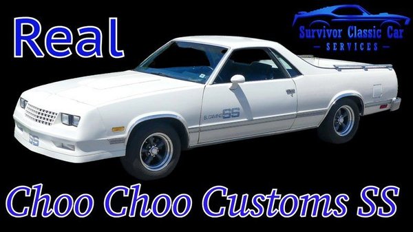 1985 Chevrolet El Camino SS Choo Choo Customs  for Sale $18,595 