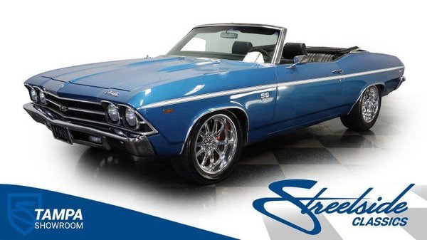 1969 Chevrolet Chevelle Convertible LS Restomod  for Sale $71,995 