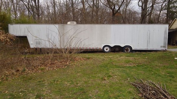 1995 CAR MATE 50FT 5TH WHEEL TRAILER