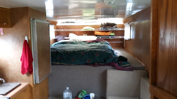 36 foot gooseneck Wells Cargo with living quarters for Sale $11,500