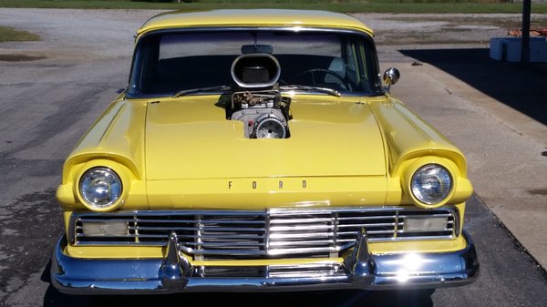 1957 ford custom 300 blown