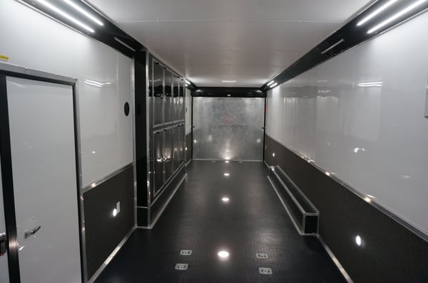 34FT Finished Out Race Trailer ST# 93239  for Sale $69,500 