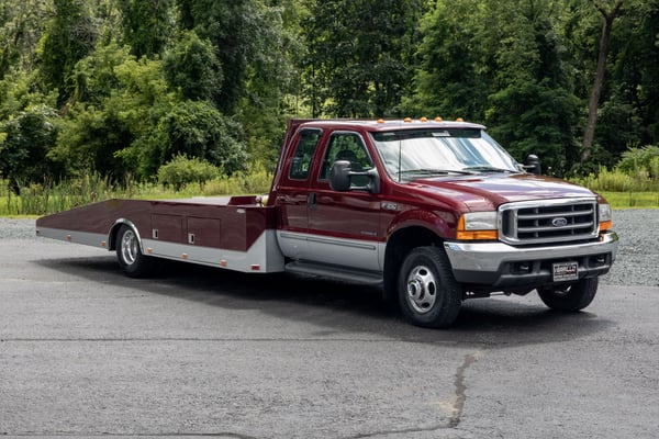 1999 FORD F350 7.3 Turbo Diesel, Ext Cab HODGES Bed HAULER   for Sale $59,750 