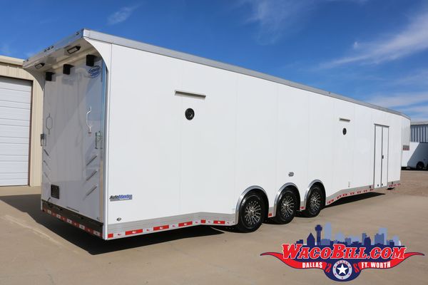 44' Gooseneck Race Trailer @ Wacobill.com