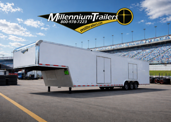 2026 48' Millennium Gooseneck E-Z Loading Car Transporter 