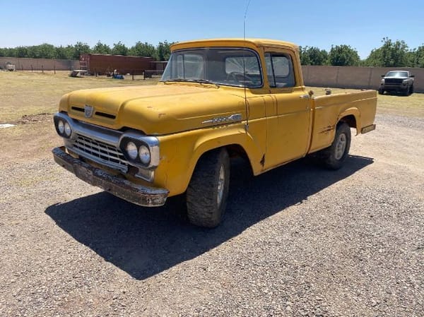 1960 Ford F-100  for Sale $5,995 