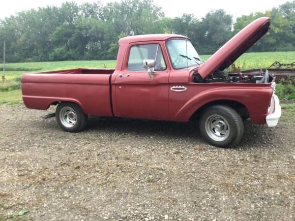 1966 Ford F100  for Sale $9,500 