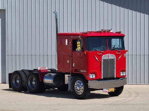 1977 KENWORTH SEMI TRACTOR SHOW TRUCK CABOVER WITH SLEEPER for Sale $24,500