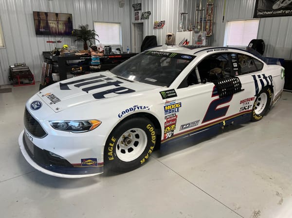 2017 Ford Fusion Monster Energy Nascar Cup car turn key  for Sale $29,000 