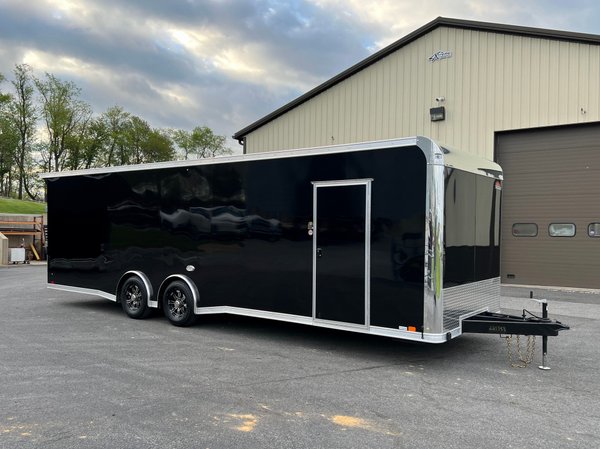 28' United Spread Axle Enclosed Race Car Hauler Trailer  for Sale $26,995 