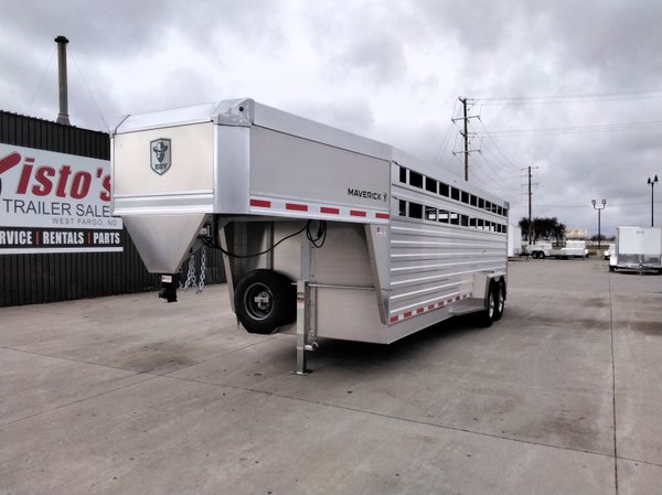 2026 EBY 24' Maverick Gooseneck Stock Trailer  for Sale $31,950 