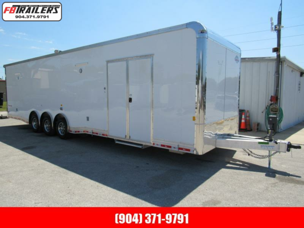 2023 Cargo Mate 8.5 x 34' Aluminum Frame with Bath Pack  for Sale $43,999 