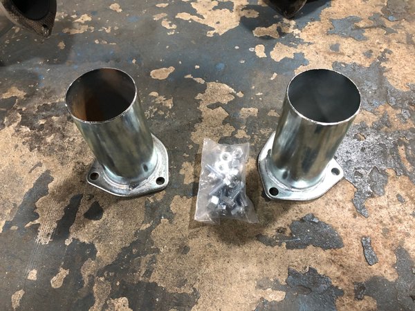 1955 Chevy Bel-Air shorty headers with collectors for Sale $145